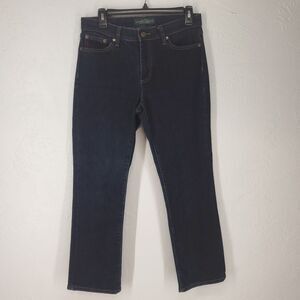 LRL Lauren Ralph Lauren 6 | Jeans Classic Straight Dark Wash Basic‎ Everyday